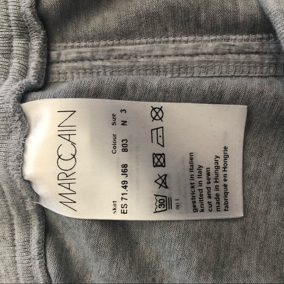 Marc Cain cotton skirt with lace detail - Picture 3 of 3